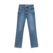 Indigo Blauw Klassieke Vijf Zak Jeans Lois , Blue , Dames