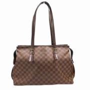 Pre-owned Canvas totes Louis Vuitton Vintage , Brown , Dames