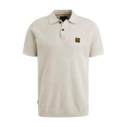 Katoenen poloshirt met korte mouwen PME Legend , Beige , Heren