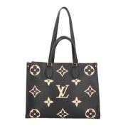 Pre-owned Canvas shoulder-bags Louis Vuitton Vintage , Black , Dames