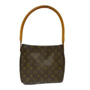 Pre-owned Canvas louis-vuitton-bags Louis Vuitton Vintage , Brown , Da...