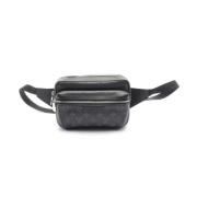 Pre-owned Leather louis-vuitton-bags Louis Vuitton Vintage , Black , D...