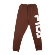 Klassieke Fleece Trainingsbroek in Chocolade Fila , Brown , Heren