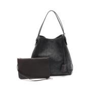 Pre-owned Leather louis-vuitton-bags Louis Vuitton Vintage , Black , D...