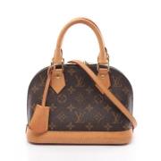 Pre-owned Canvas handbags Louis Vuitton Vintage , Brown , Dames