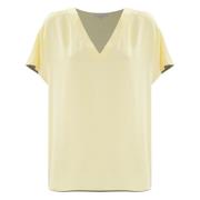 Stijlvolle Blouses voor Vrouwen Kocca , Yellow , Dames