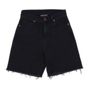 Coating Denim Shorts voor Mannen Vision OF Super , Black , Heren