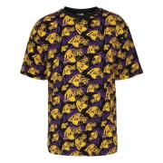 Oversize Grande Los Angeles Lakers T-shirt New Era , Multicolor , Here...