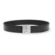 Omkeerbare riem 40mm Givenchy , Black , Heren