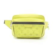 Pre-owned Canvas louis-vuitton-bags Louis Vuitton Vintage , Green , Da...