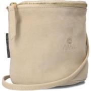 Beige Suède Crossbody Tas Marianneke Fred De La Bretoniere , Beige , D...