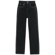 Donkergrijze Klassieke Five-Pocket Jeans Rotate Birger Christensen , G...