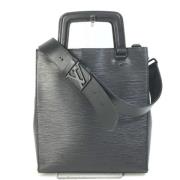 Pre-owned Leather louis-vuitton-bags Louis Vuitton Vintage , Black , D...