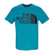 Harbor Blue Crew Neck T-Shirt The North Face , Blue , Heren