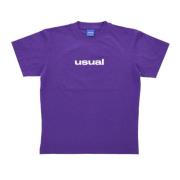 Lokale Tee Paarse Heren T-Shirt Usual , Purple , Heren