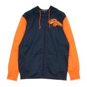 NFL Mascot Full Zip Hoodie (links linkerborst) Nike , Blue , Heren