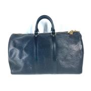 Pre-owned Leather louis-vuitton-bags Louis Vuitton Vintage , Black , D...