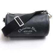 Pre-owned Leather dior-bags Dior Vintage , Black , Dames