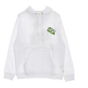 Witte hoodie met lange mouwen en kangoeroezak HUF , White , Heren