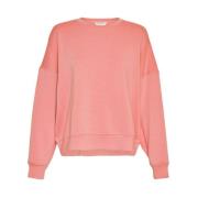 Dalvina Pullover Sweatshirt Moss Copenhagen , Pink , Dames