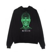 Groene Face Hoodie X Nove25 Vision OF Super , Black , Heren