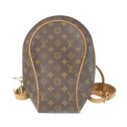 Pre-owned Canvas backpacks Louis Vuitton Vintage , Brown , Dames