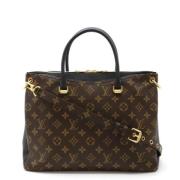 Pre-owned Canvas louis-vuitton-bags Louis Vuitton Vintage , Black , Da...