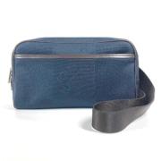 Pre-owned Cotton louis-vuitton-bags Louis Vuitton Vintage , Blue , Dam...