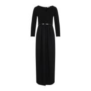 Zwarte Elegante Jurk voor Vrouwen Max Mara , Black , Dames