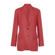 Rode Herenjas Brunello Cucinelli , Red , Dames