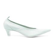 Lichtblauwe Leren Iris Pumps Roberto Festa , Blue , Dames