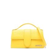 Gele Schoudertas met Overslag Jacquemus , Yellow , Dames