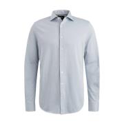 Lange Mouw Oxford Jersey Shirt Vanguard , Blue , Heren