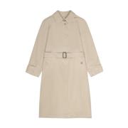 Zeus Vrouw Trench The New Society , Beige , Dames