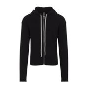 Zwarte Sweatshirt Verhoog Stijl Rick Owens , Black , Heren