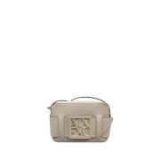 Elegante beige handtas met gouden details Armani Exchange , Beige , Da...