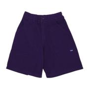 Paarse Gestreepte Stoffen Herenshorts Usual , Purple , Heren