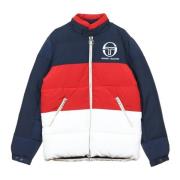 Heren Ice Jack Navy/rood/wit donsjack Sergio Tacchini , Multicolor , H...