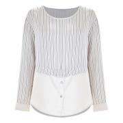 Stijlvolle Blouses voor Vrouwen Kocca , Beige , Dames