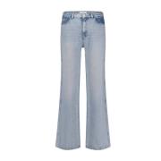 Alex Wide Leg Jeans Fabienne Chapot , Blue , Dames