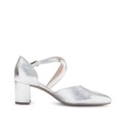 Metallic Shine Pumps Gabor , Gray , Dames