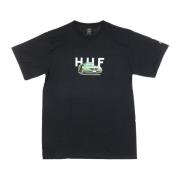 Street Fighter II Zwarte Tee HUF , Black , Heren