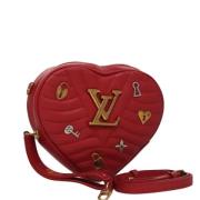 Pre-owned Leather louis-vuitton-bags Louis Vuitton Vintage , Red , Dam...