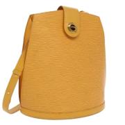 Pre-owned Leather louis-vuitton-bags Louis Vuitton Vintage , Yellow , ...