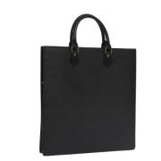 Pre-owned Leather louis-vuitton-bags Louis Vuitton Vintage , Black , D...