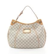 Pre-owned Leather louis-vuitton-bags Louis Vuitton Vintage , White , D...