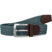 Blauwe Square Riem voor Mannen Faguo , Blue , Heren