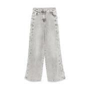 Lichtgrijze Klassieke Vijf-Pocket Jeans IRO , Gray , Dames