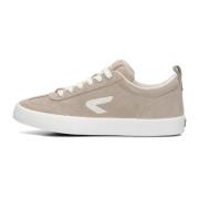 Beige Miami Sneakers voor dames HUB , Beige , Dames