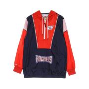 Threadable Wind Breakher NBA Hoogtepunt Mitchell & Ness , Red , Heren